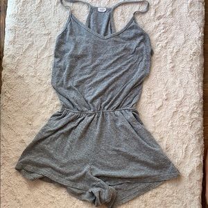 Brandy Melville Grey Romper